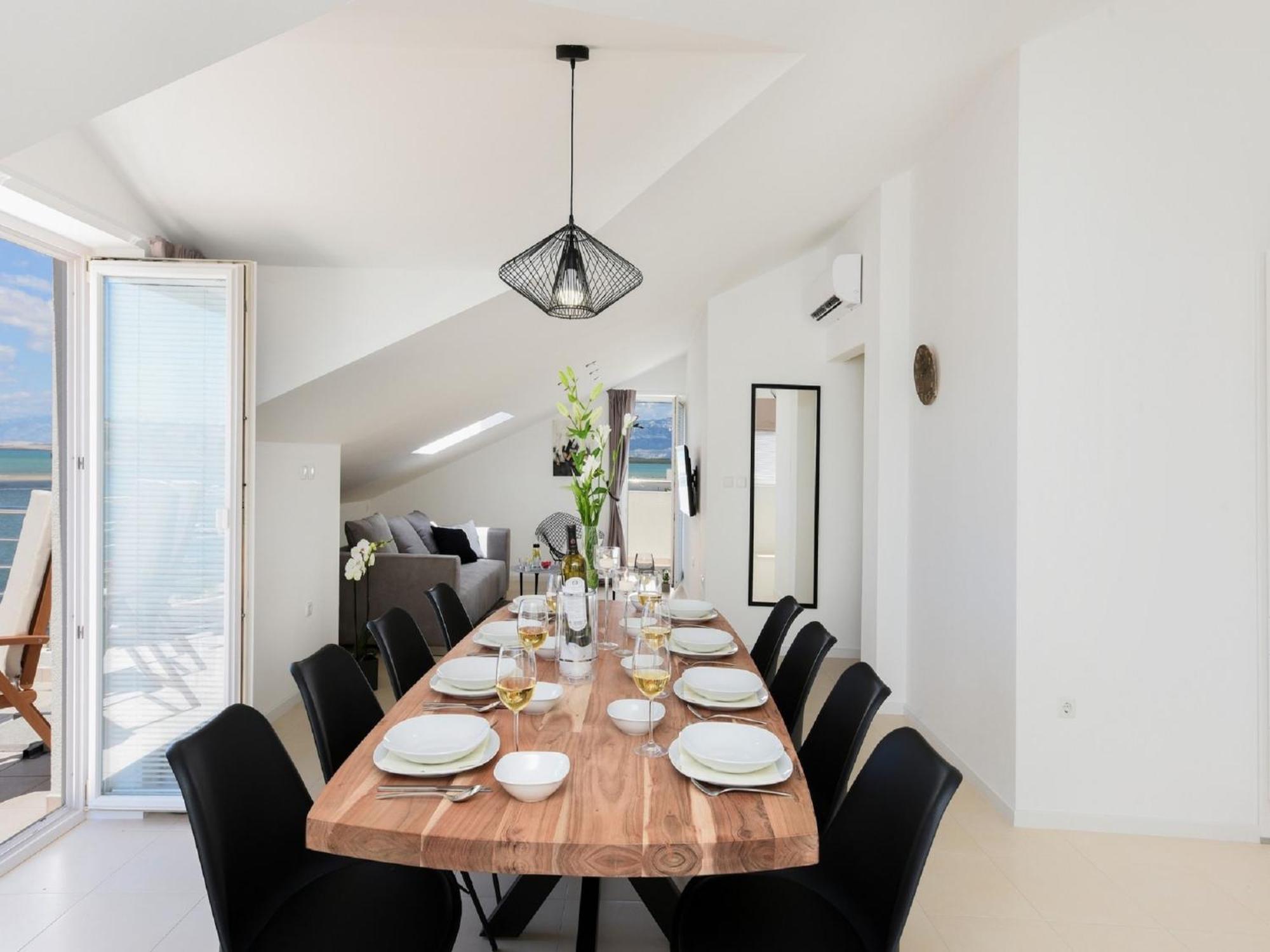 Modern Villa In Nin With Terrace ภายนอก รูปภาพ